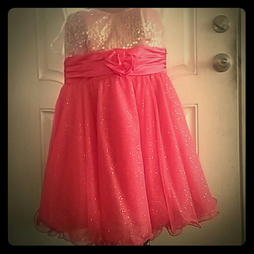 Pink fancy dress